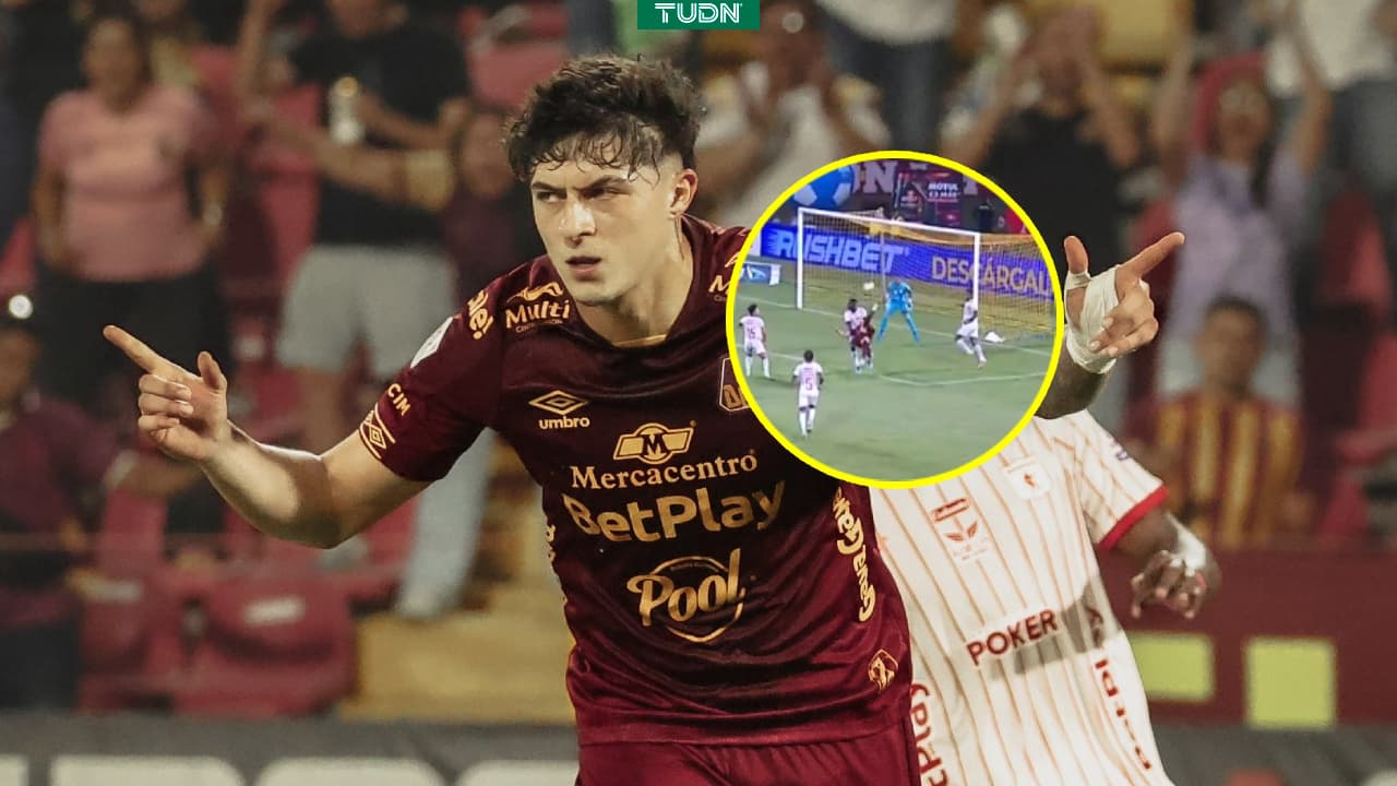 Sergio Aguayo, ex de Chivas, anota golazo de chilena en Liga de Colombia