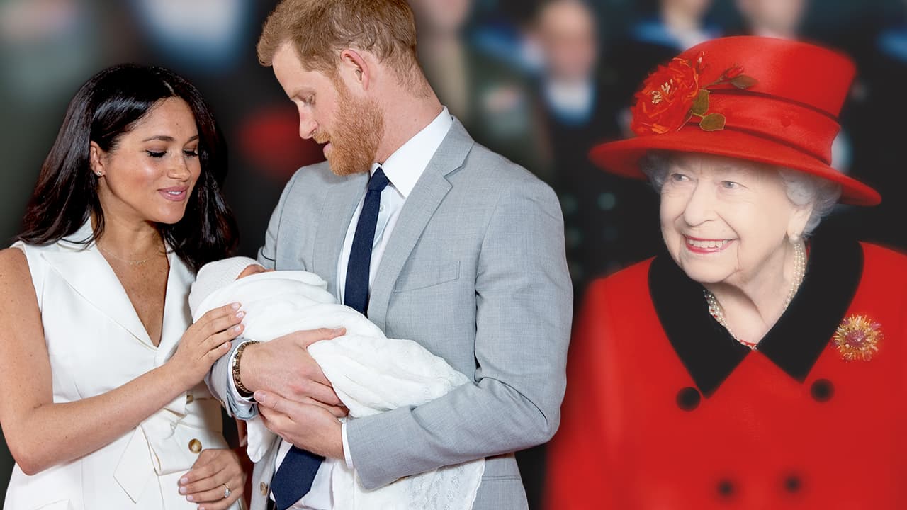 La hija de Meghan Markle y el príncipe Harry ya conoció a su bisabuela, la reina Isabel