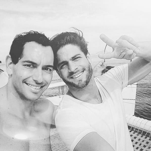 Alejandro y Horacio son buenos amigos y este viaje los unió más.