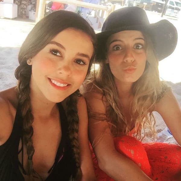 Paulina y Aranza se llevan muy bien en la vida real.