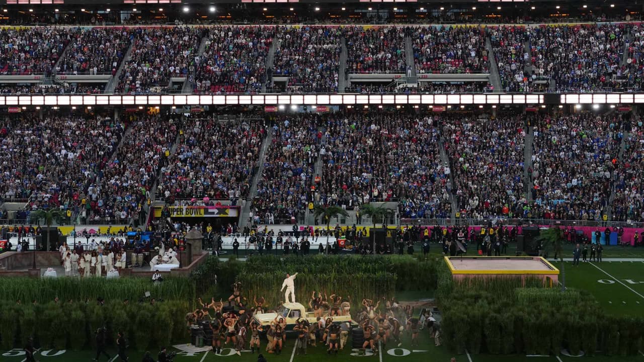 Santa Clara vive el Super Bowl más latino entre fiesta, seguridad y protestas