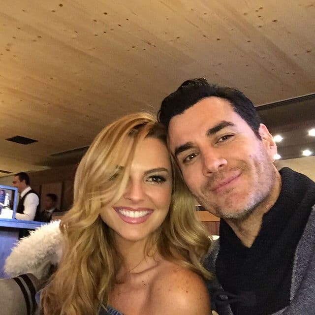 Marjourie y David Zepeda muy felices.