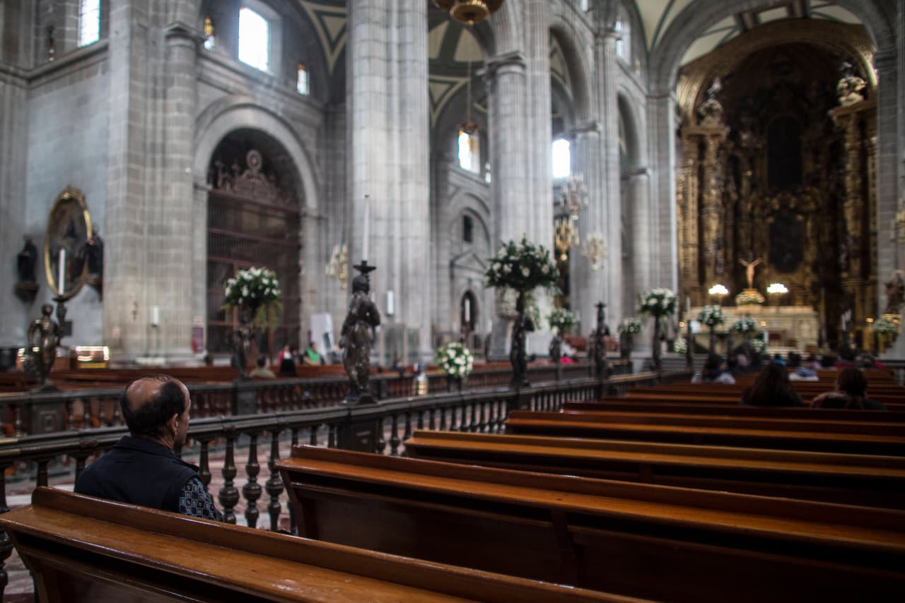 Imagen de una iglesia católica en México (archivo).