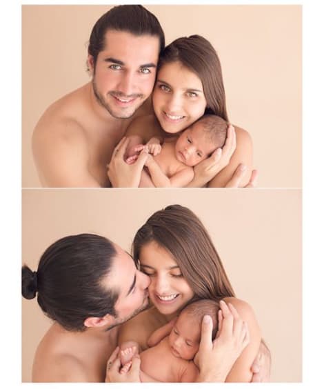 Cuando Marcelo cumplió sus primeros 3 meses de vida, la actriz compartió esta fotografía. "No hay nada más increíble y mágico que ser tu mamá Marcelo. ¡Te amo! Hoy cumplió 3 meses mi pedacito hermoso", compartió.