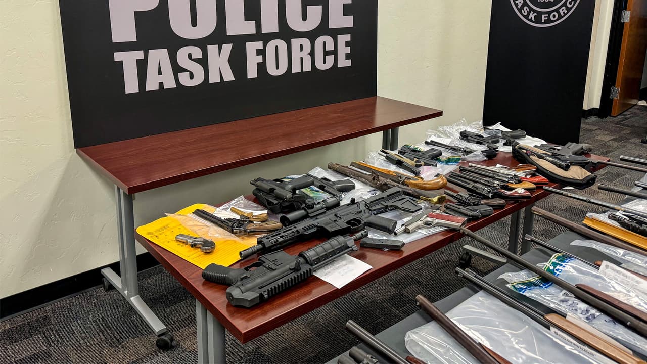 Entre lo decomisado había armas con reporte de robo