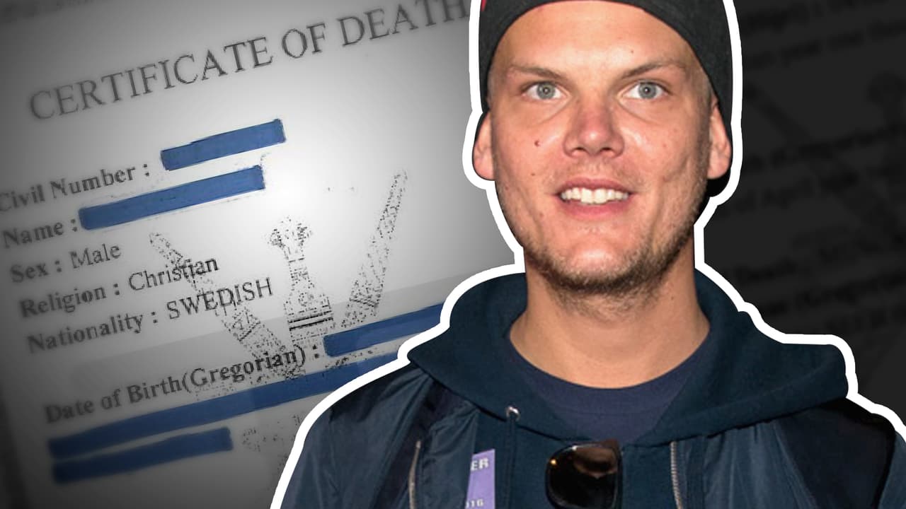 Este es el extraño dato que revela el certificado de defunción de Avicii