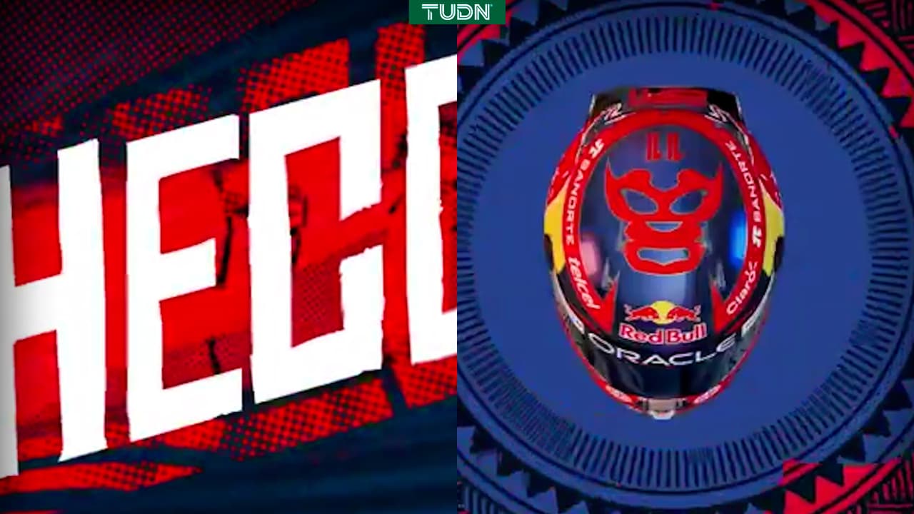 ¡Es hermoso! El casco que usará ‘Checo’ Pérez en el GP de México