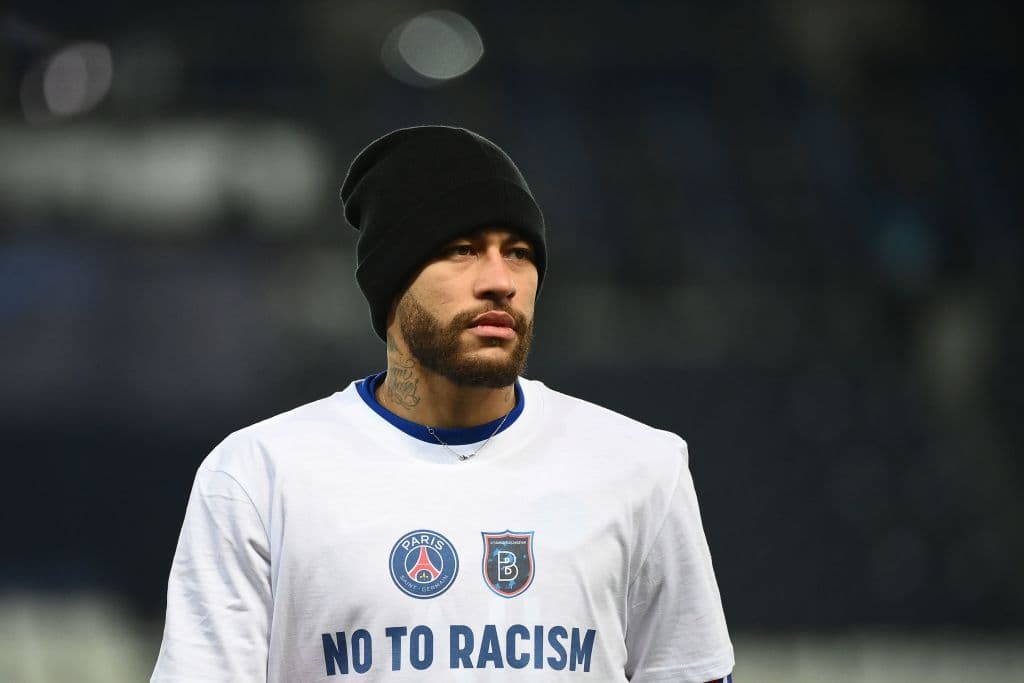 Así protestó PSG contra el racismo en la Champions League