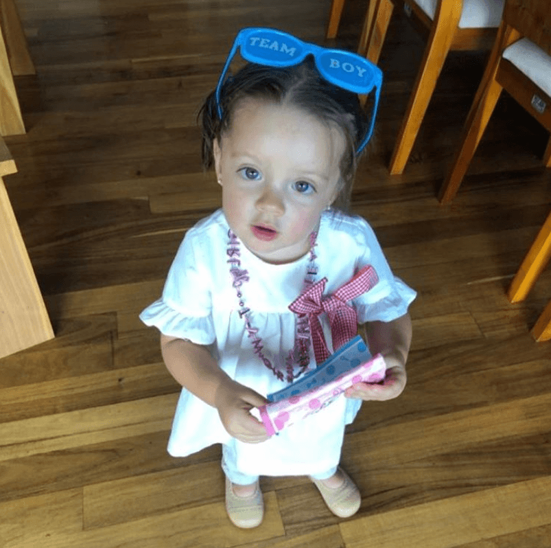 La protagonista de 'Las dos caras de Ana' tuvo a Masha, su primera hija, el 9 de diciembre de 2017.