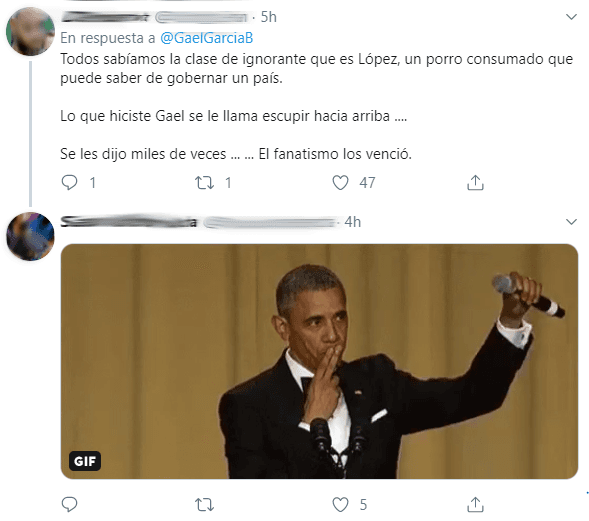 Los usuarios realizaron fuertes críticas al actor de 40 años.