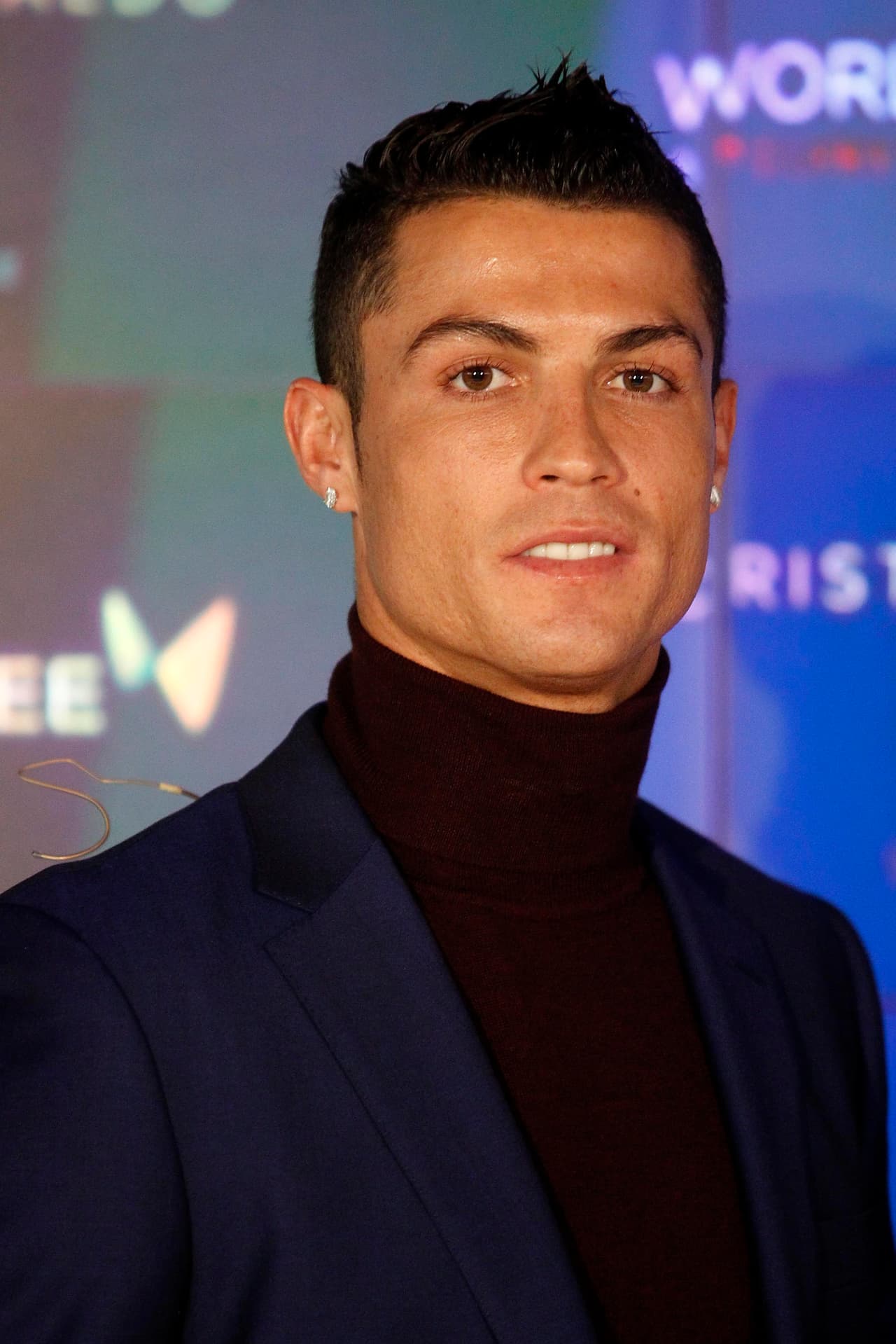 Cristiano Ronaldo presentó su fragancia 'Legacy' en Madrid.