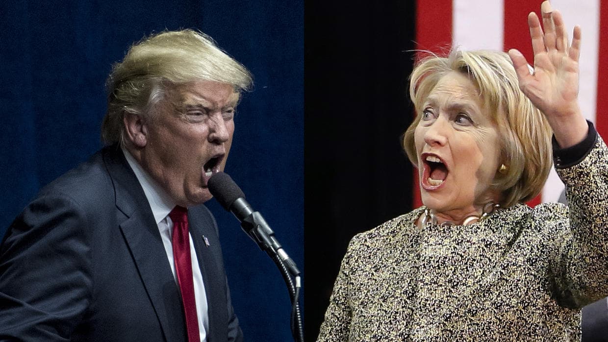 Los dos candidatos más antipáticos de la historia reciente frente a frente