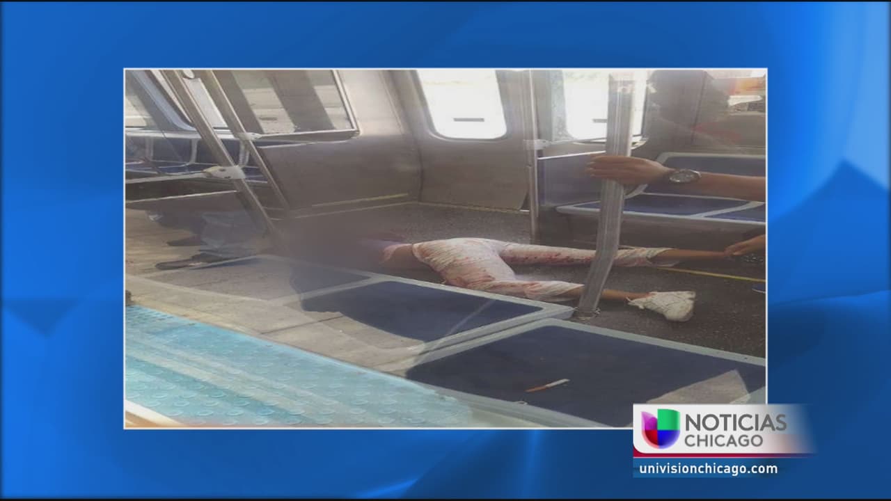 Descarrila un tren de la CTA en el norte de Chicago