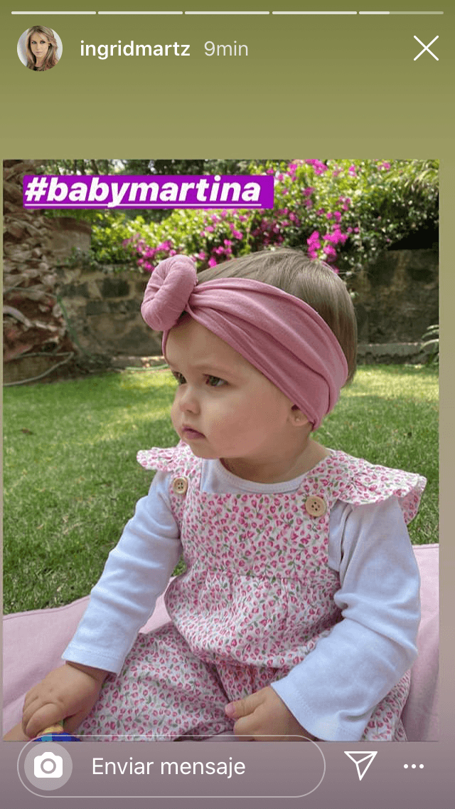 "En estas cosas uno no manda", comentó, "vamos a
<b> <a href="https://www.univision.com/famosos/ingrid-martz-revela-la-angustia-que-sufrio-cuando-su-hija-recien-nacida-se-le-cayo-por-las-escaleras-fotos" target="_blank">ver si tenemos la dicha de recibir otro bebé</a> </b>o si Martina fue la única, no lo puedo decir yo".
<br>