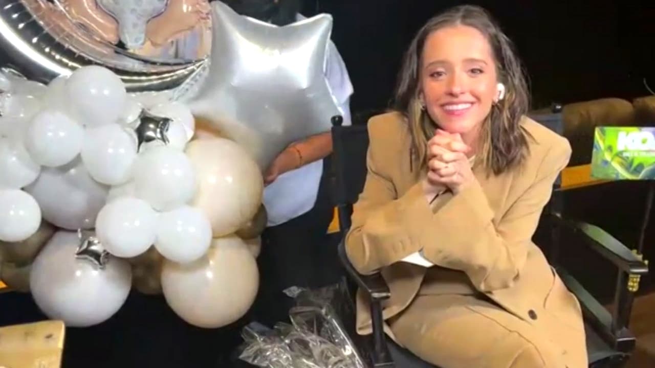 La encantadora reacción de Evaluna al recibir el primer regalo para Índigo, el bebé que espera con Camilo