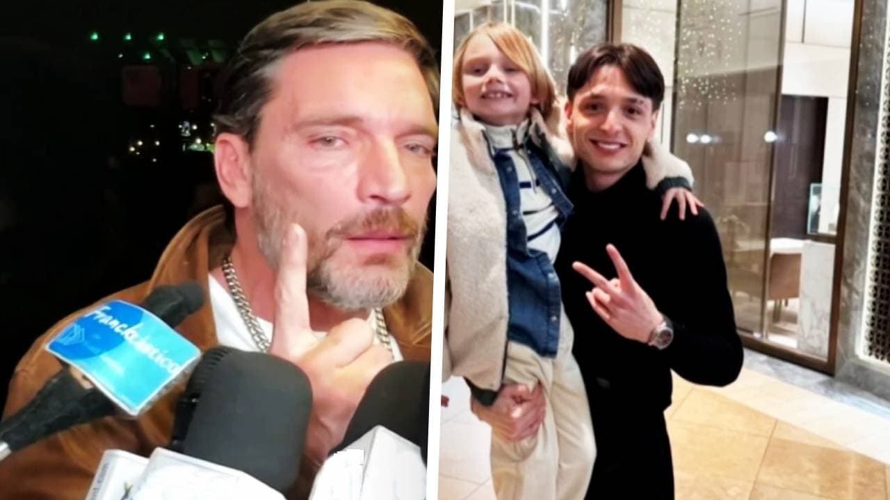 Julián Gil tiene un mensaje para Peso Pluma por las fotos con su hijo Matías
