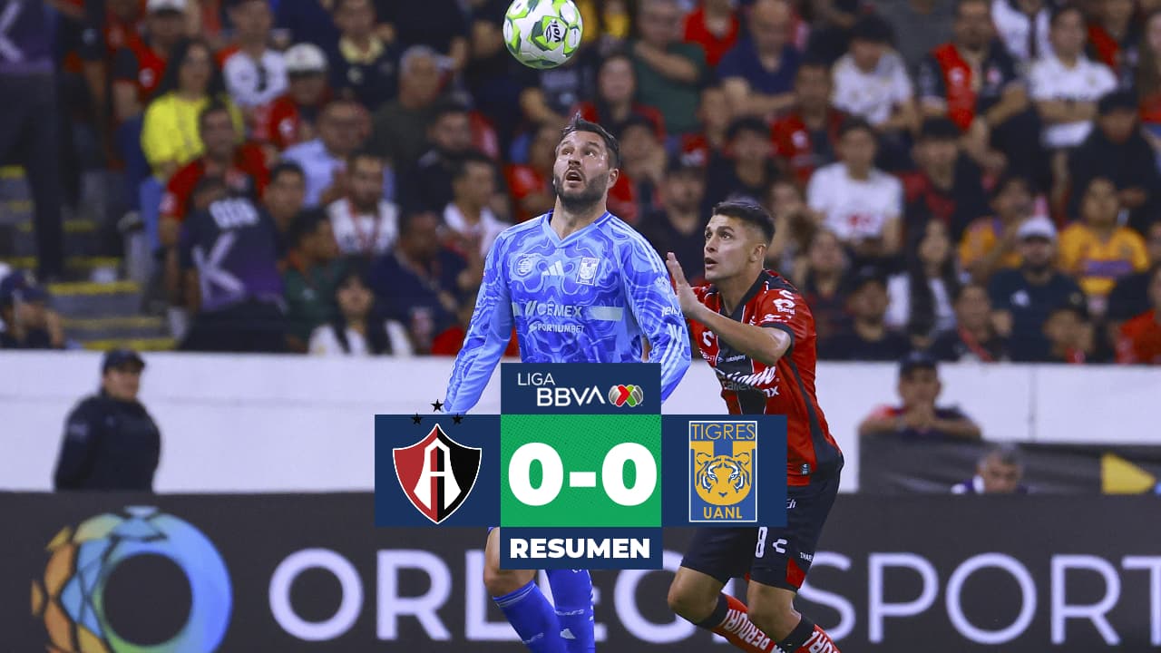 Atlas y Tigres suman, pero se juegan su acceso a la Liguilla en la última fecha