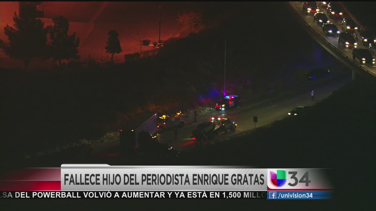 Muere el hijo de Enrique Gratas en un accidente