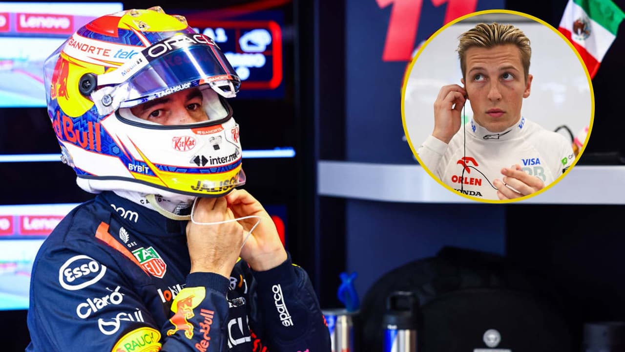 Pérez se 'desquita' de Liam Lawson tras lo sucedido en GP de México