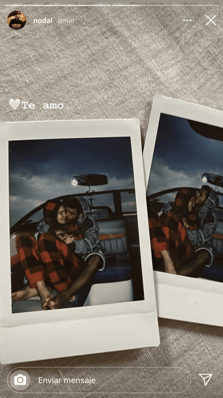 El pasado 5 de agosto,
<b>Belinda y Christian Nodal</b> confirmaron su noviazgo con esta imagen que el cantante publicó en sus historias de Instagram.
<br>