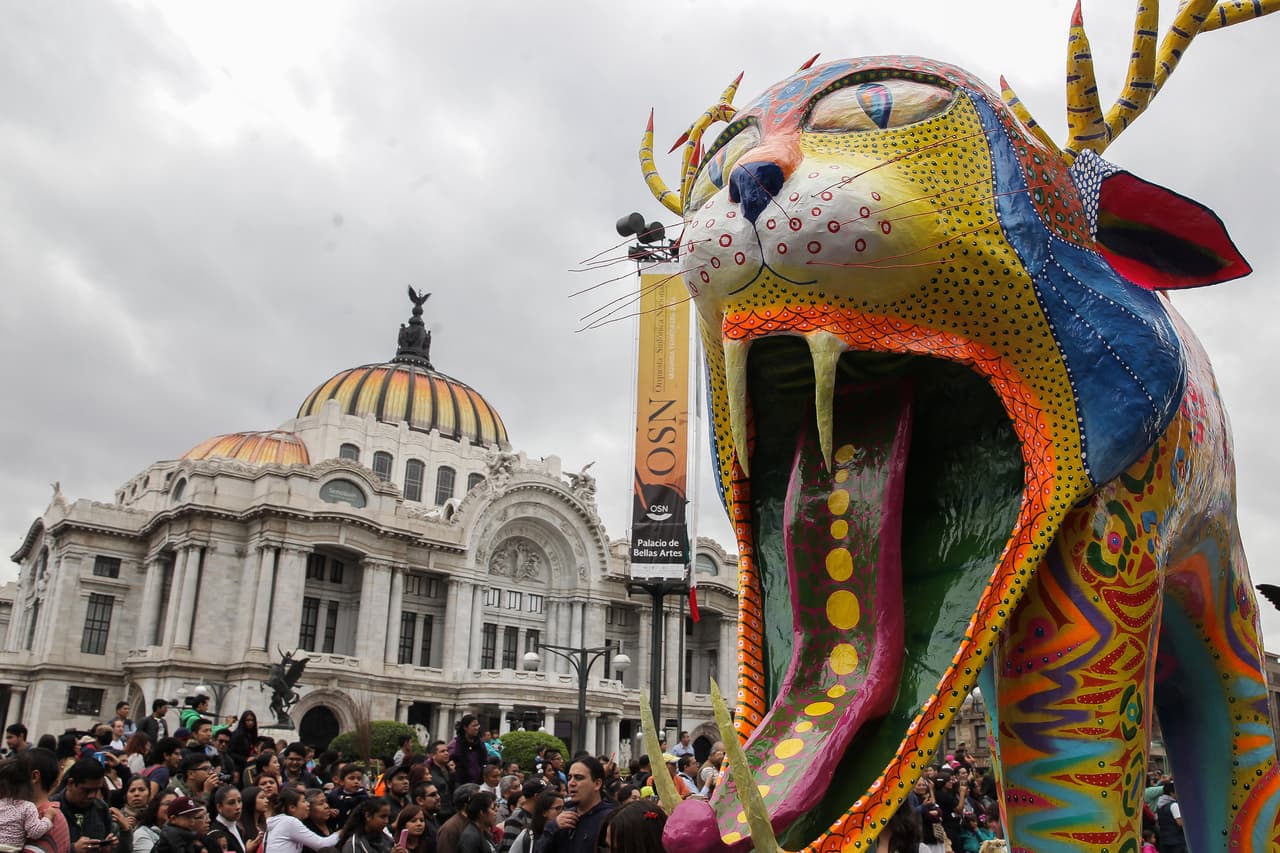 Salieron de la imaginación de sus creadores y representan un arduo trabajo artístico: son los alebrijes.