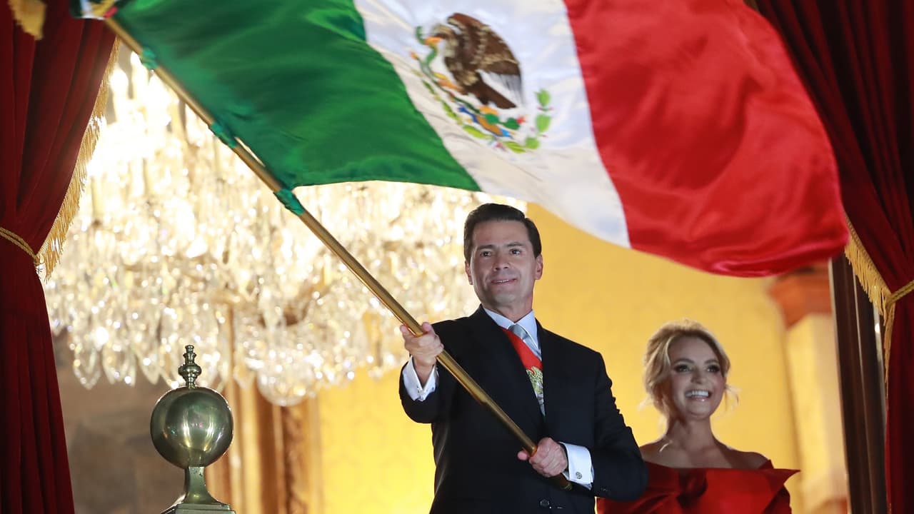 El último 'grito' de Enrique Peña Nieto como presidente desde el Palacio Nacional de México