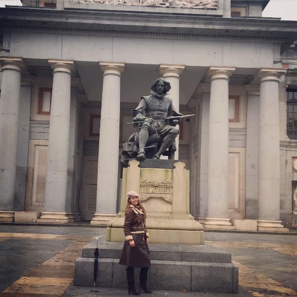 Pisó lugares emblemáticos en sus tiempos libres, los cuales fueron pocos porque las grabaciones de la película fueron muy pesadas.