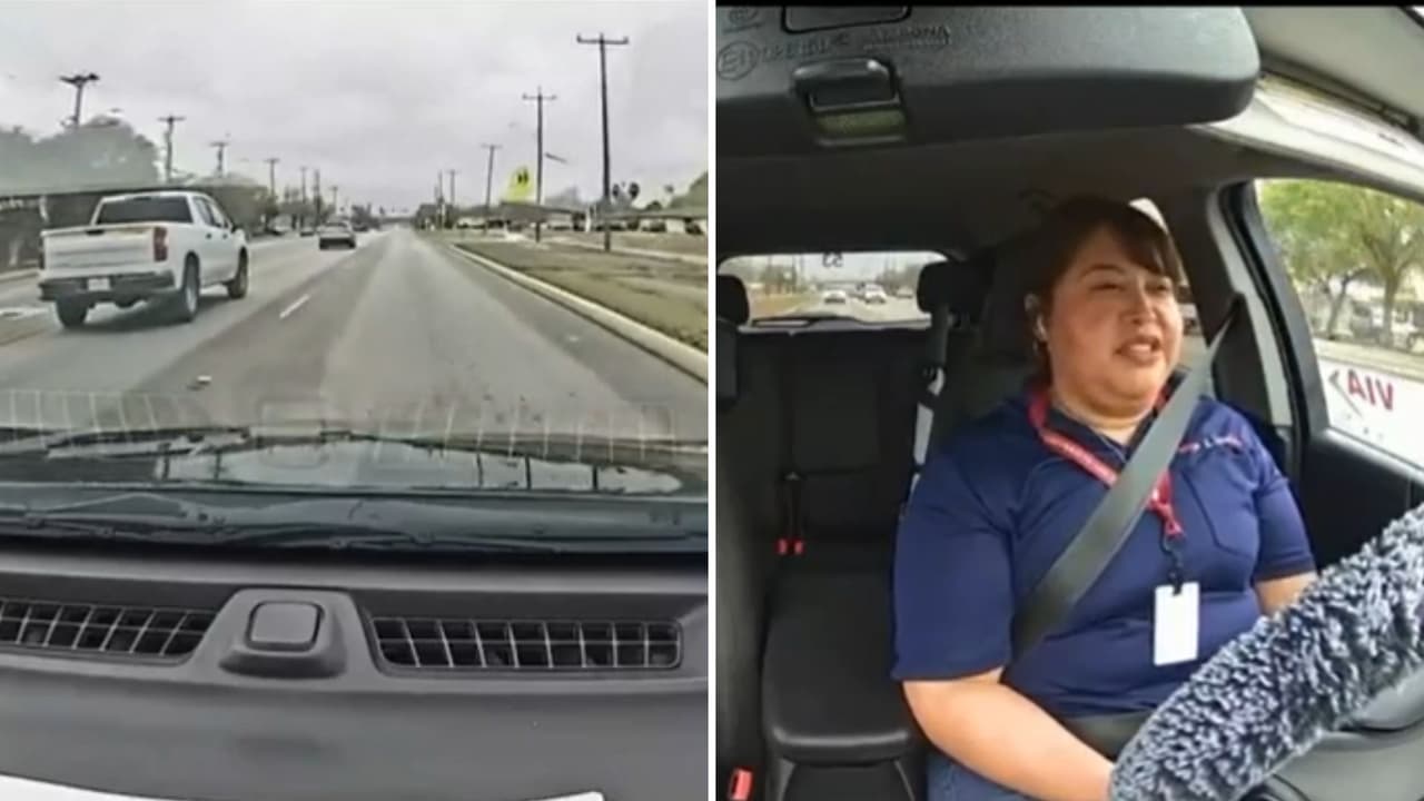 Mujer rescata a niño que caminaba solo en transitada avenida de San Antonio