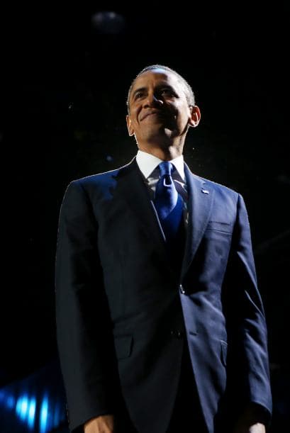 En una concentración de miles de sus seguidores, el mandatario dijo también que desea reunirse con el candidato republicano Mitt Romney a fin de trabajar juntos y expresó sus esperanzas de poder colaborar con la oposición republicana para resolver los problemas del país.