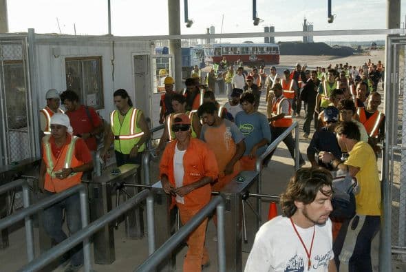 Le sigue Argentina en el lugar 33 y México en el 51, naciones donde se producen repetidas infracciones a los derechos laborales.