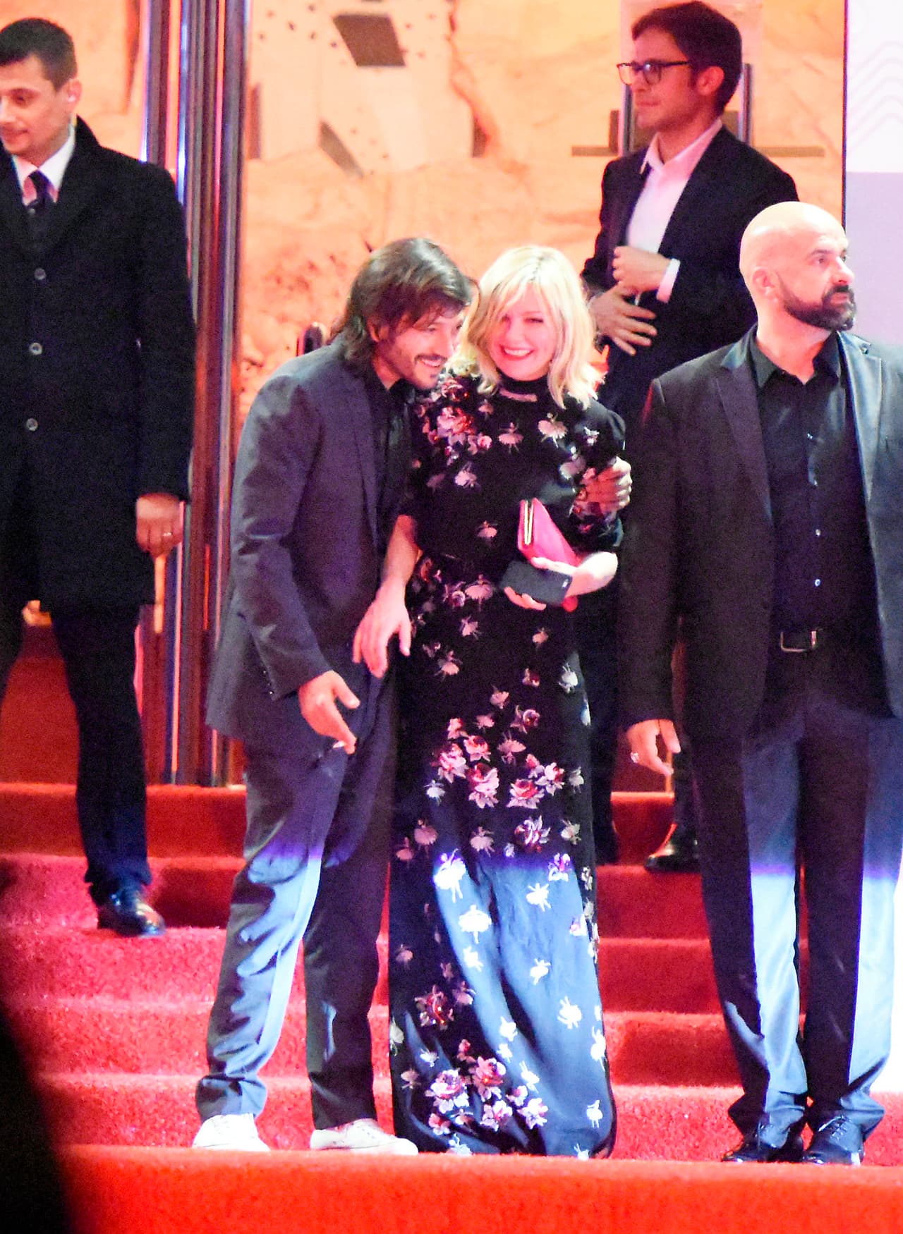 Kirsten no dejaba de reír.