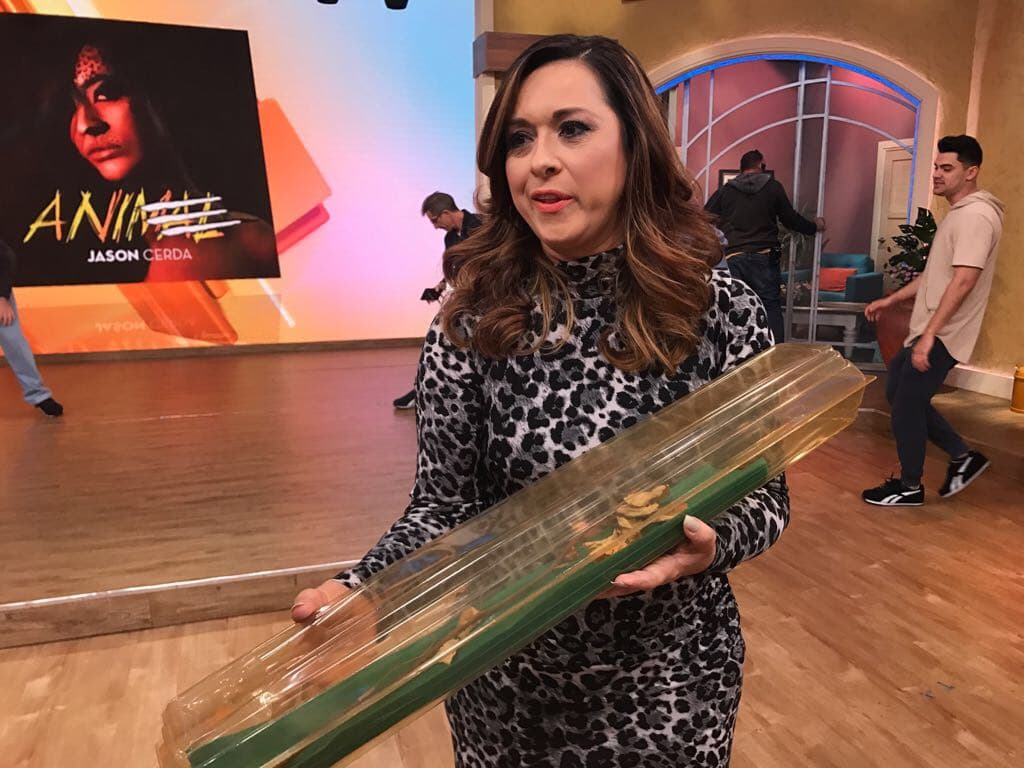 Neida fue la primer corresponsal en llegar al lugar donde Selena había perdido la vida.