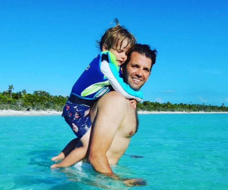 Donald Trump jr es el mayor de los hijos de Donald Trump.