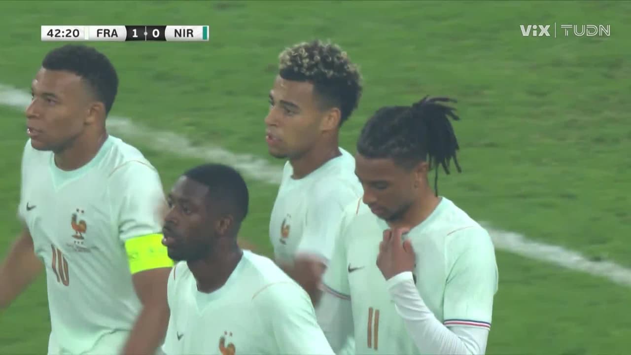 ¡Gol de Les Bleus! Olise abre el marcador a los 43 minutos
