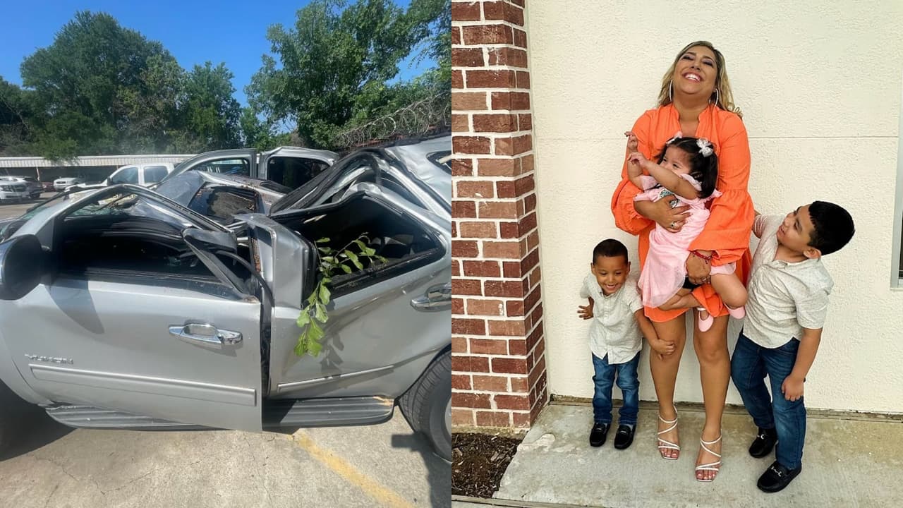 Madre mexicana arriesga su vida por salvar a desconocido de un tornado, sin imaginar las consecuencias