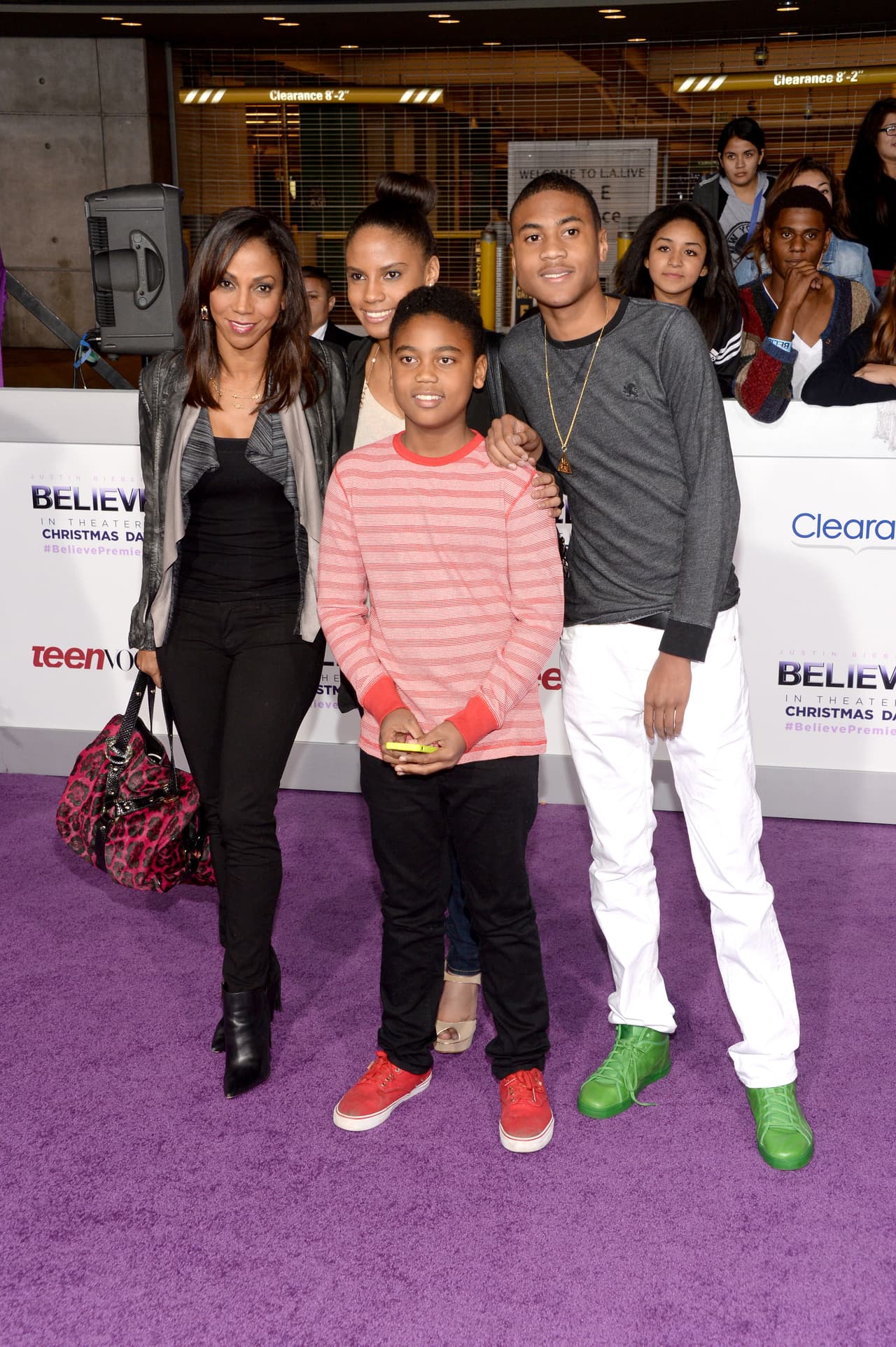 Esta hermosa actriz formó una gran familia con su marido el jugador de fútbol americano Rodney Peete.