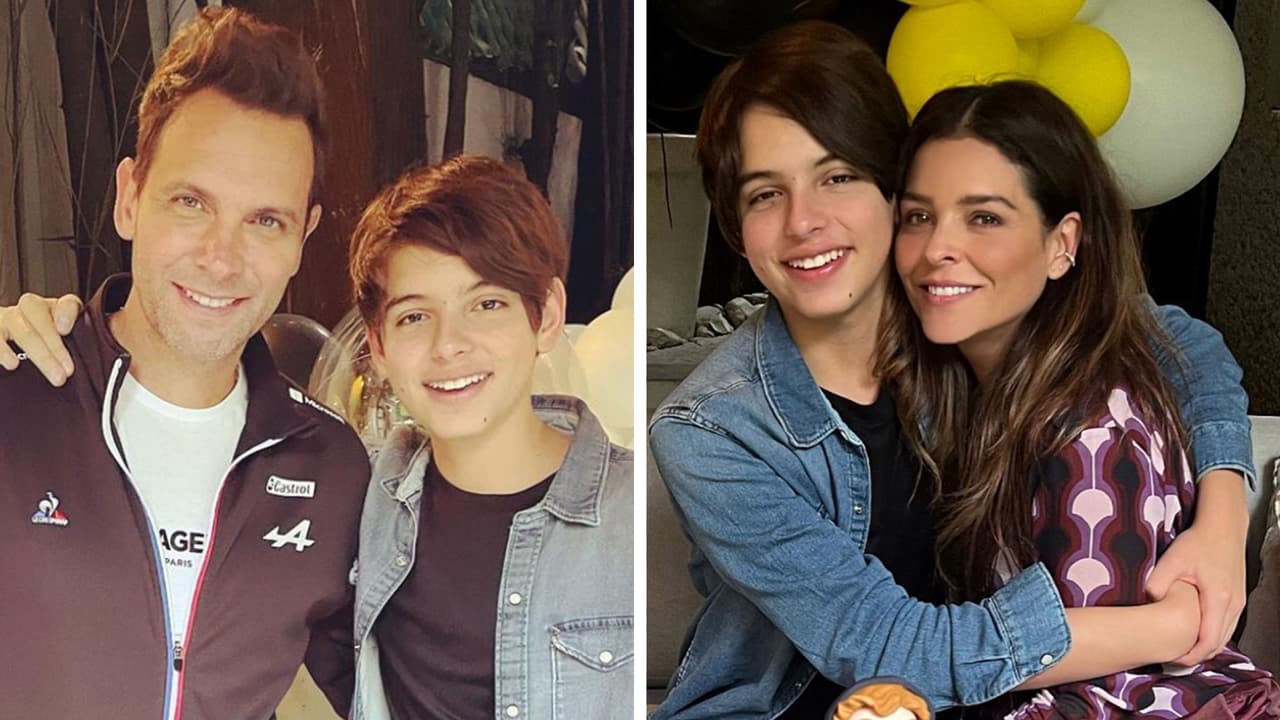 Patricio Borghetti y Grettell festejan juntos el cumpleaños 14 de su hijo Santino