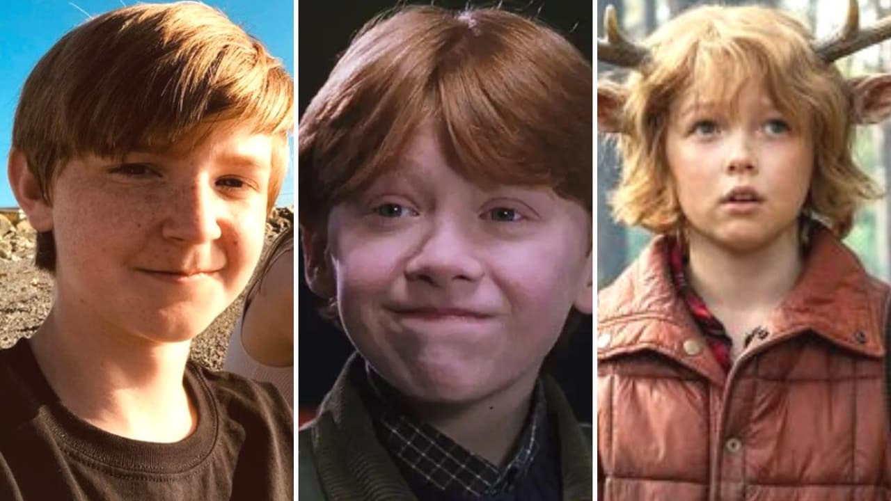 Actores Joshua Pickering y Christian Convery