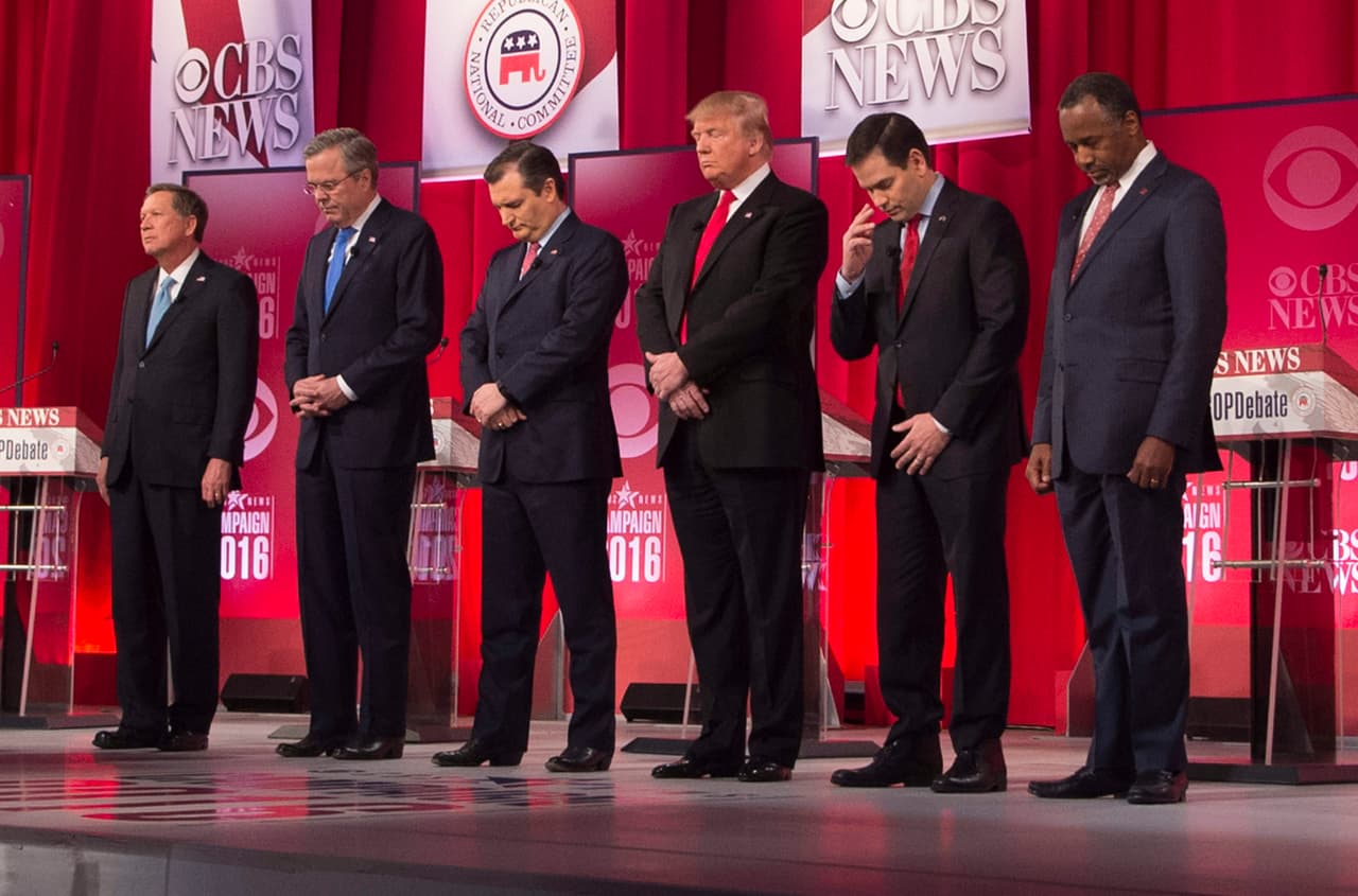 Debate republicano: candidatos piden boicotear a sucesor de Scalia que nombre Obama