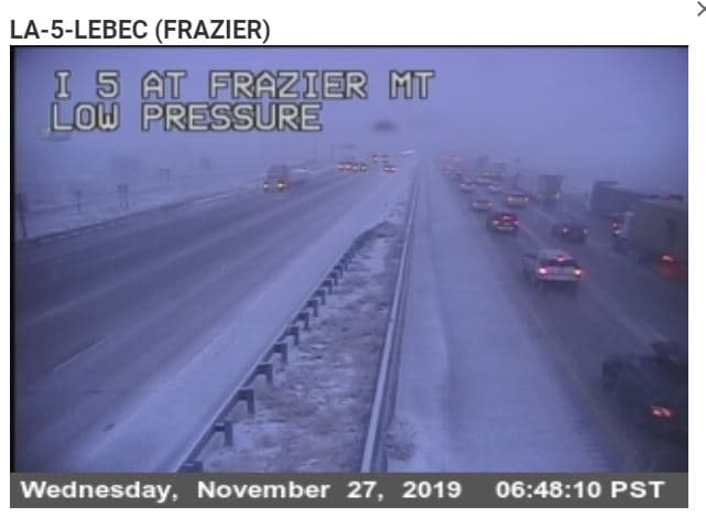 <b>Los niveles de nieve bajarán desde los 2500-3500 pies </b>y se han emitido alertas por heladas en las horas de la noche y temprano en la mañana.