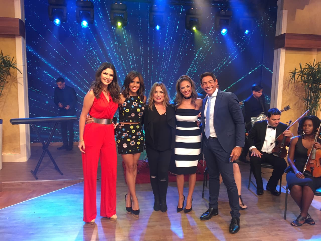 Nos encantó tener en casita a Ednita Nazario.