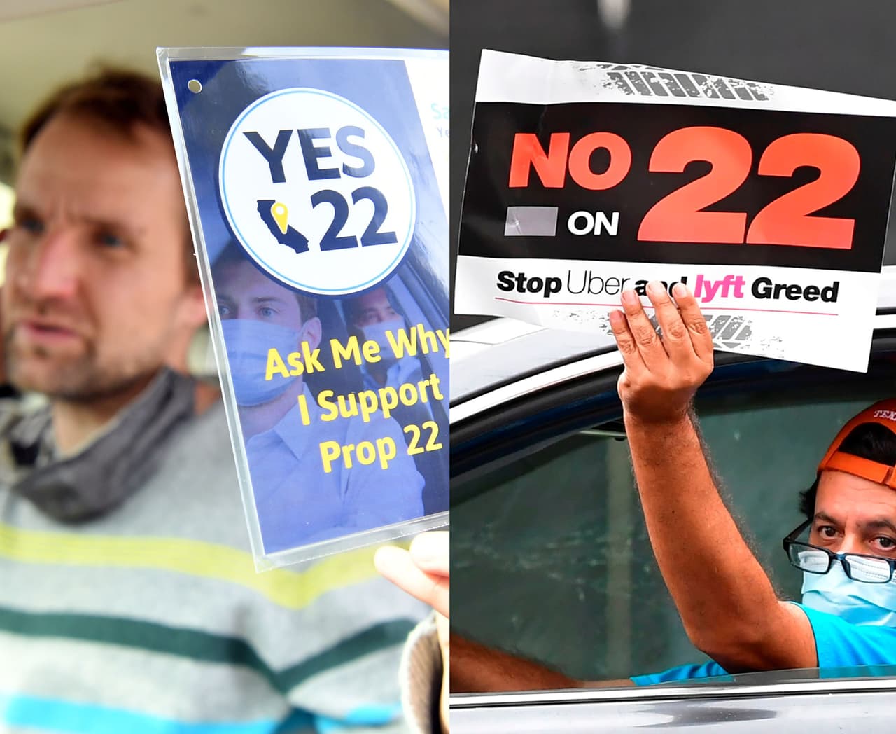 La Propuesta 22 sobre derechos laborales en California rompe récord financiero 