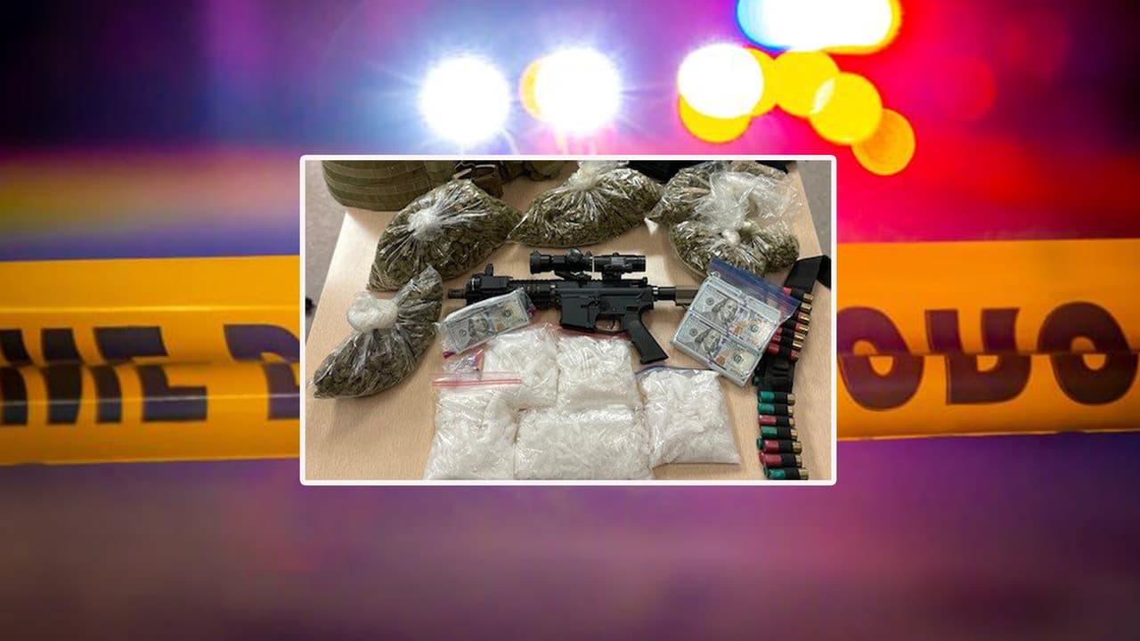 Decomisan armas, drogas y dinero en efectivo durante cateos en Sacramento