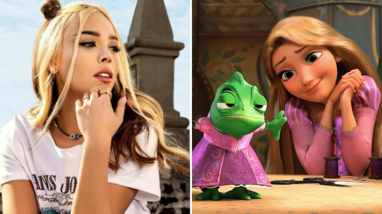 Danna Paola recuerda a Rapunzel de ‘Enredados’ y lo hace cantando tema de la película