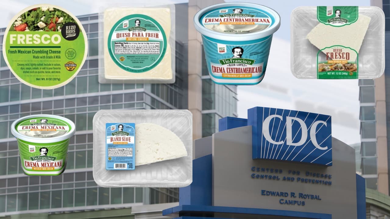 FDA y CDC: marcas de queso fresco, crema mexicana y otros lácteos reciben orden de retiro del mercado por peligro de Listeria