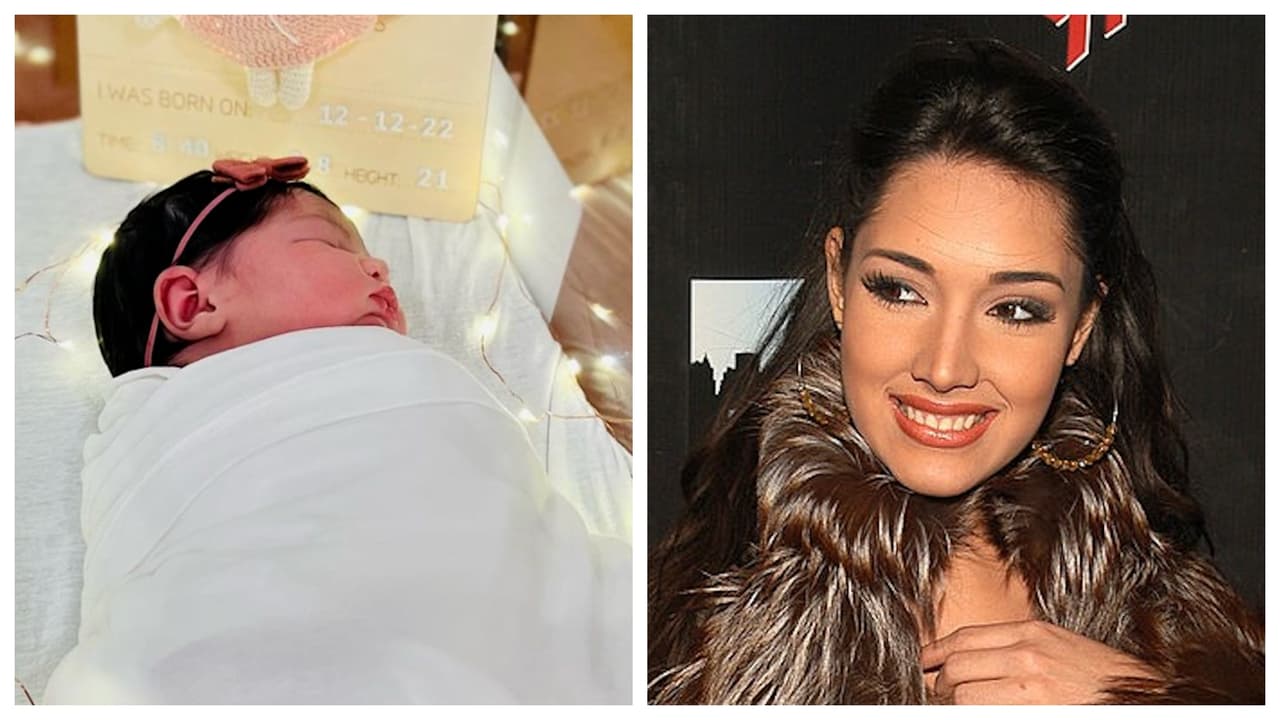 Amelia Vega, la única dominicana en ganar Miss Universo, es madre por quinta vez