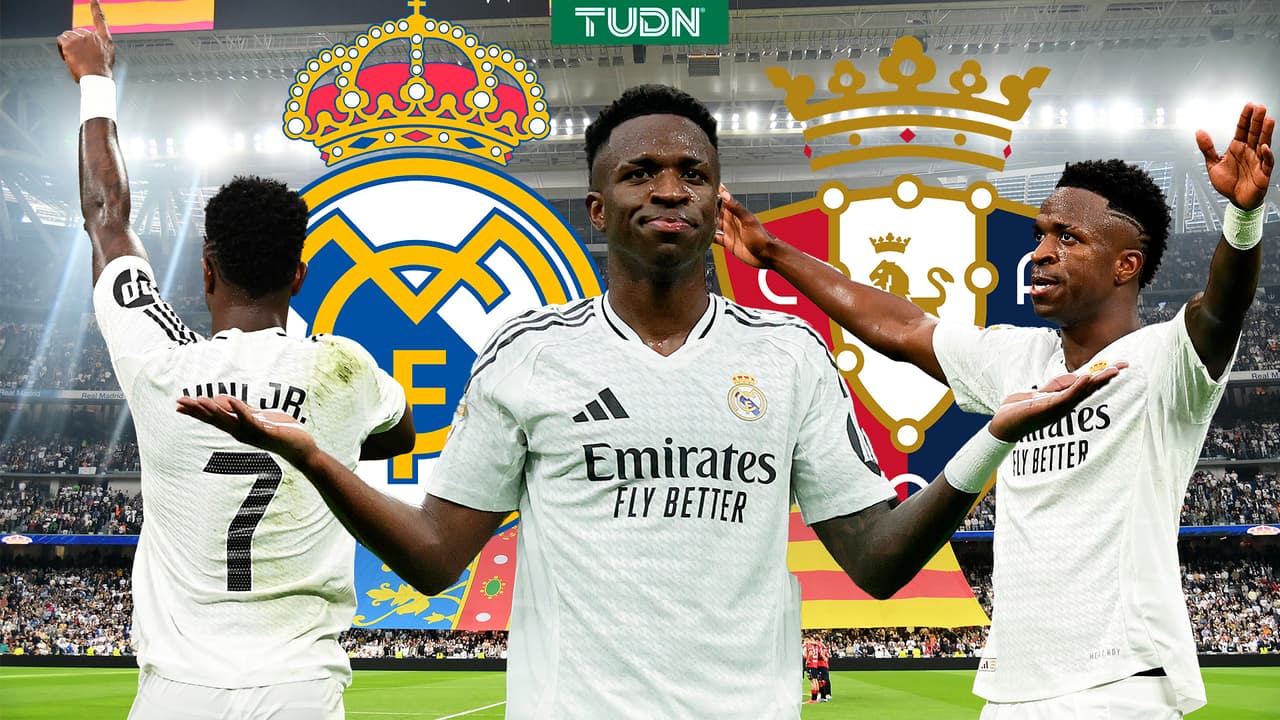 Con Vinícius de figura, Real Madrid logra agridulce goleada al Osasuna