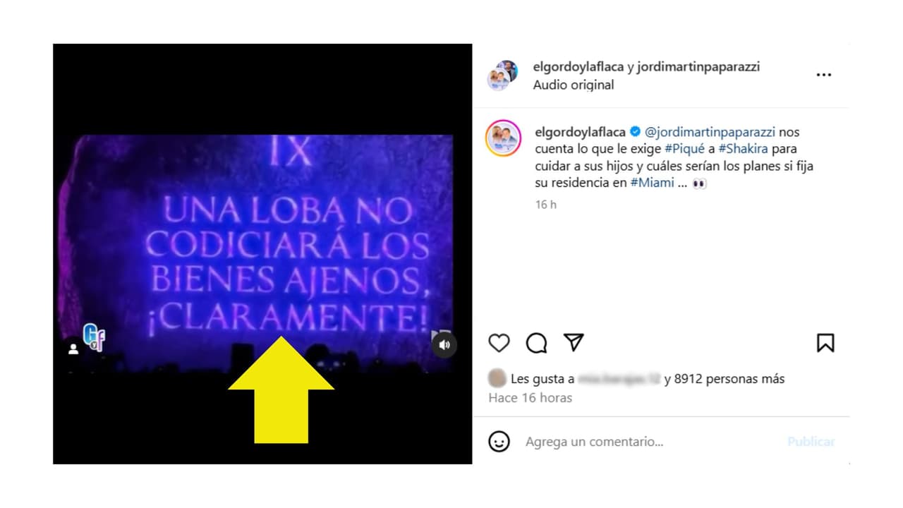 Este es el noveno mandamiento de las lobas que le estaría "doliendo" a Piqué y Clara Chía.