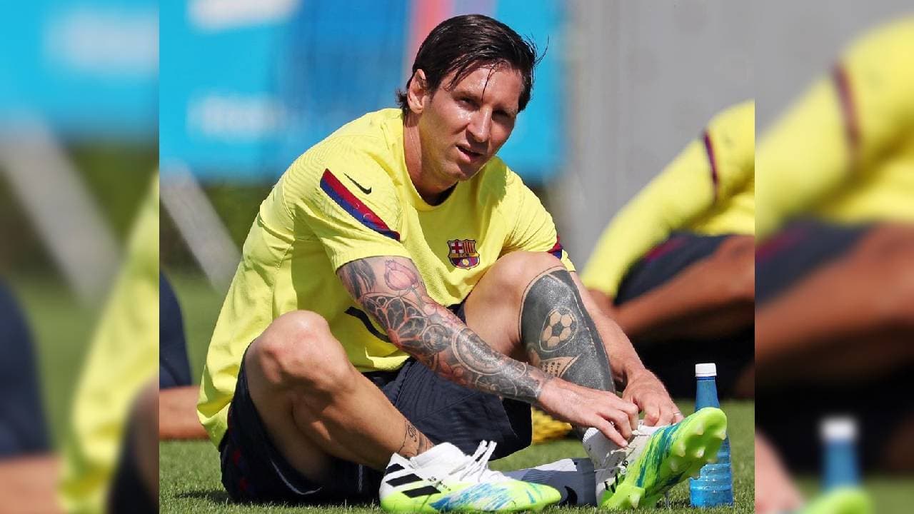 Messi lesionado de cara a la vuelta de La Liga | El argentino realiza trabajos específicos debido a una contractura en la pierna derecha.