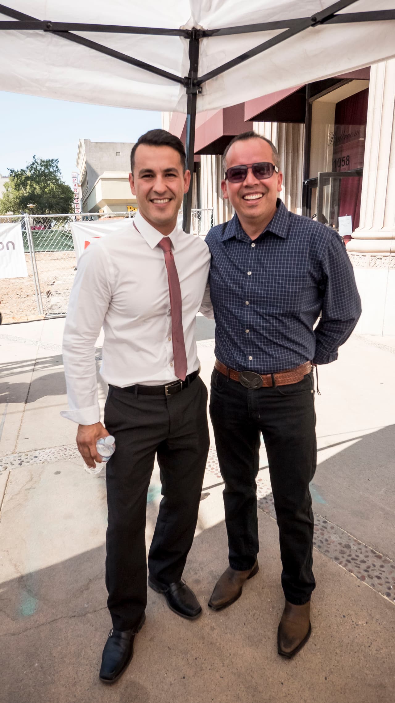 La celebracion de Independencia en el Fulton Mall